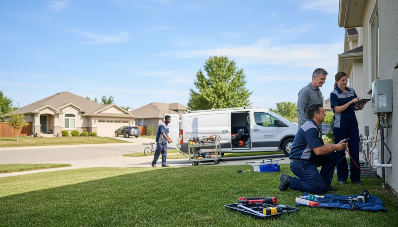 Tankless water heater service in Shiro, TX